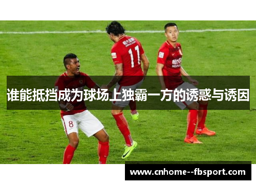 谁能抵挡成为球场上独霸一方的诱惑与诱因
